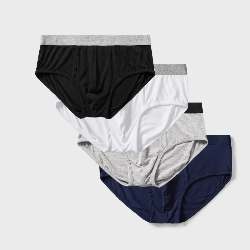 Designer - label men's briefs for high - end fashion4 Pack Silktouch TENCEL™ Modal Air Waistband Brief Designer - label men's briefs for high - end fashion4 Pack Silktouch TENCEL™ Modal Air Waistband Brief