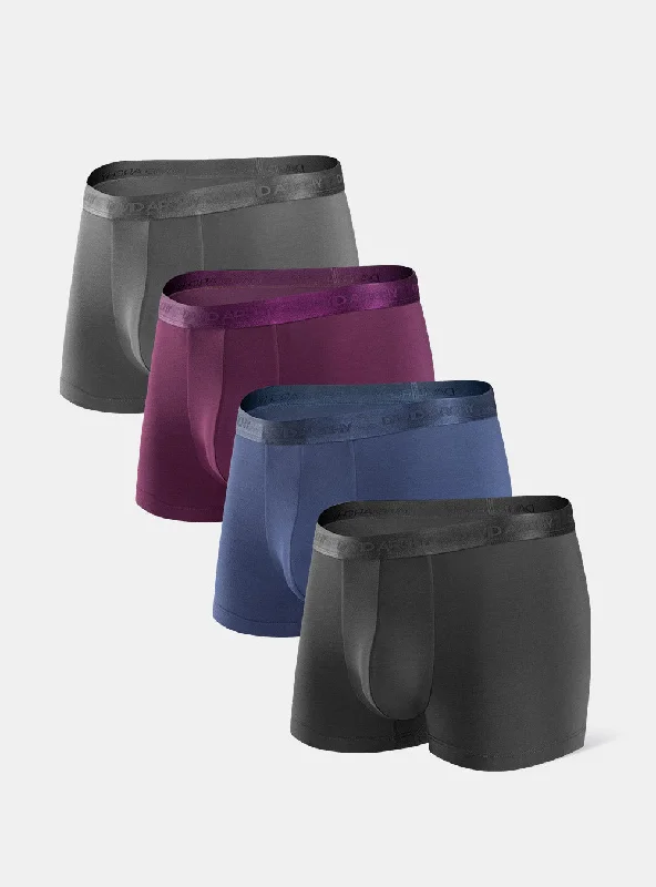 Organic men's trunks for an eco - conscious option4 Packs Ultra Soft Micro Modal Trunks Organic men's trunks for an eco - conscious option4 Packs Ultra Soft Micro Modal Trunks