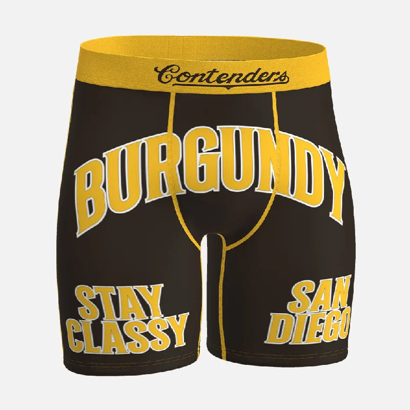 Men's boxer briefs with a reinforced waistbandANCHORMAN STAY CLASSY BRIEF