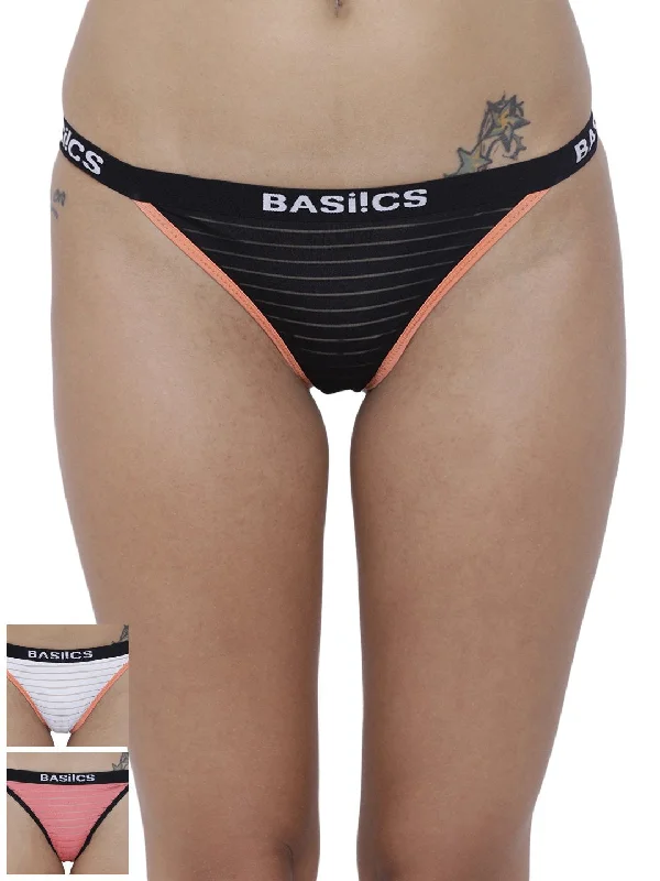 Soft - fabric men's thongs for a gentle touchCaliente Hot Thong Panty (Combo Pack of 3)