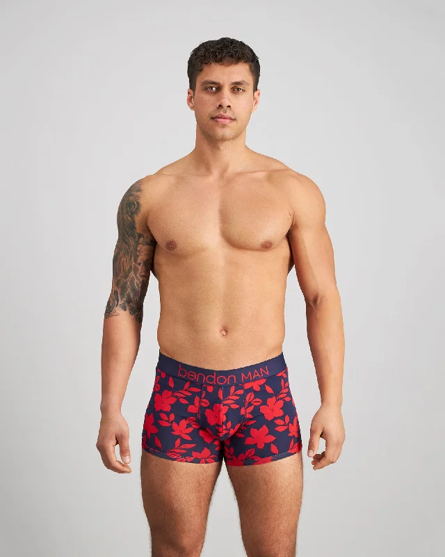 Printed men's trunks with eye - catching motifsRetros Print Mens Trunk