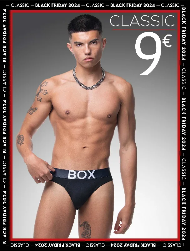 Patterned men's briefs with unique printsMens Black Briefs