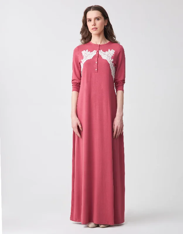 Microfiber men's thongs for a smooth feelButton Front Nightgown with Lace California Pink
