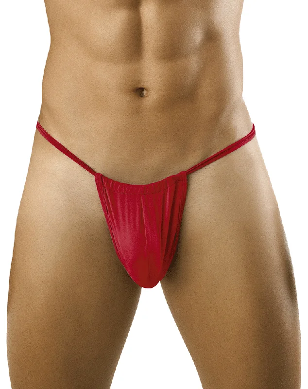 Seamless men's thongs for a discreet lookCandyman 9586 G-string thong Red