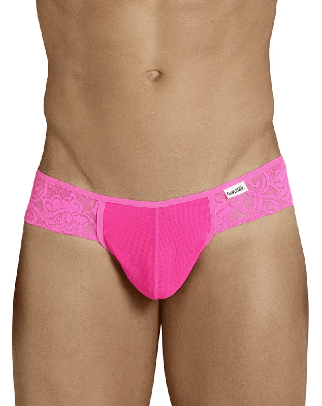 Glittery men's thongs for a party lookCandyman 99392 Thongs Pink