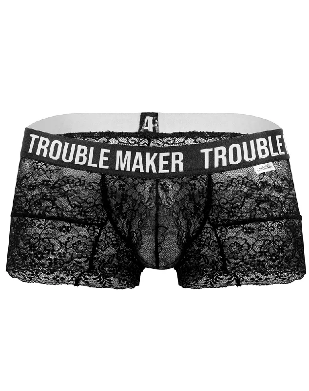 Mid - rise men's trunks for a balanced coverageCandyman 99616 Trouble Maker Lace Trunks Mid - rise men's trunks for a balanced coverageCandyman 99616 Trouble Maker Lace Trunks