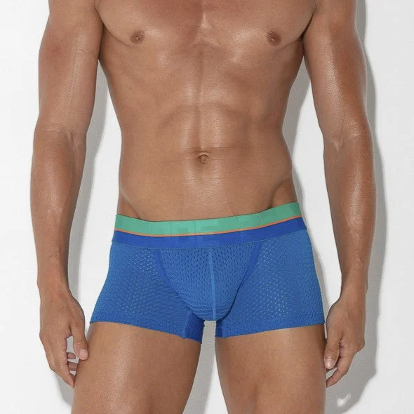 Microfiber men's boxer briefs for a smooth feelCode 22 Bright boxer 2082 mesh blue