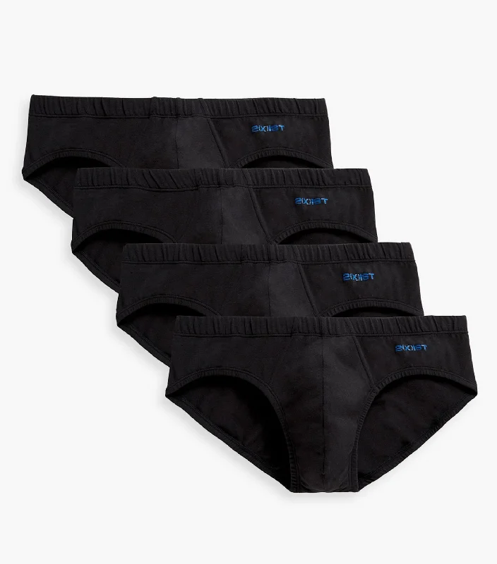 Organic men's briefs for an eco - friendly choiceCotton Stretch Bikini Brief 4-Pack