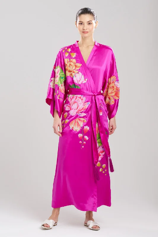 Athletic - style men's thongs for sportsCouture Hanabi Tassel Silk Robe