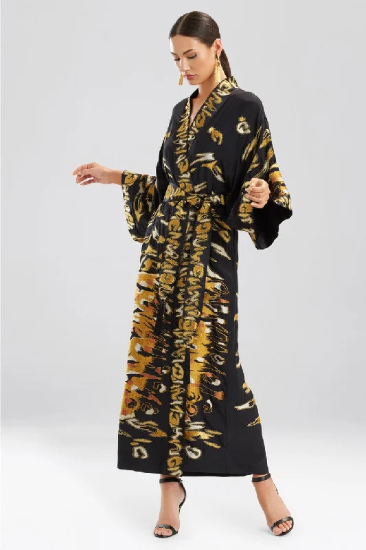 Mesh men's thongs for breathabilityCouture Tiger Stripe Robe