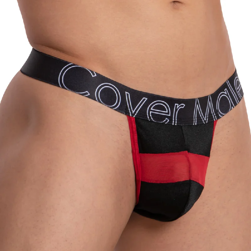 Mesh men's sexy underwear for a revealing styleCover Male CMK065 Focus Thong