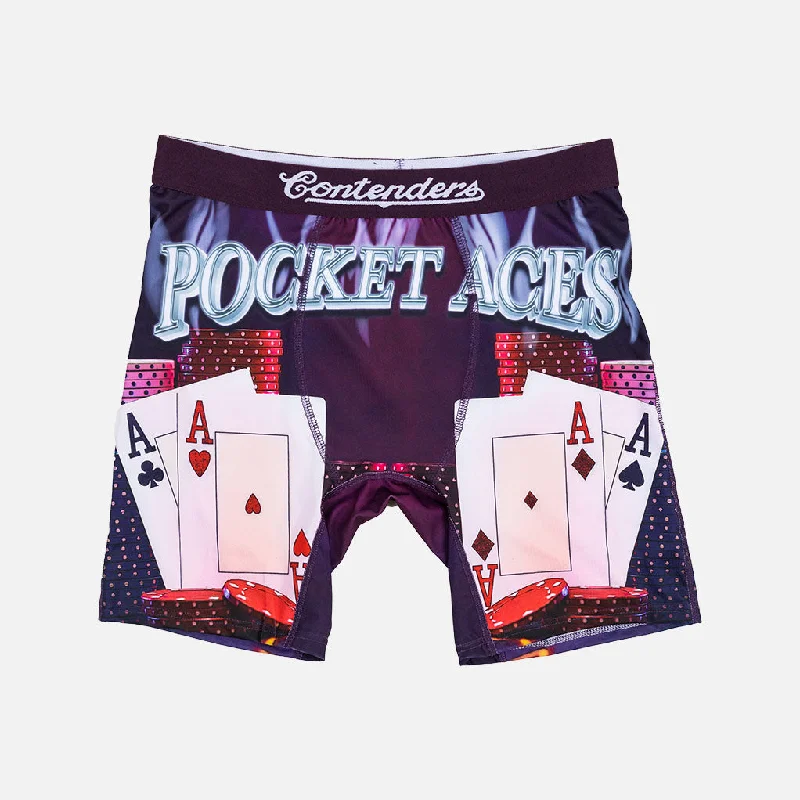 Men's boxer briefs with a reinforced waistbandDANIEL NEGREANU POCKET ACES BRIEF