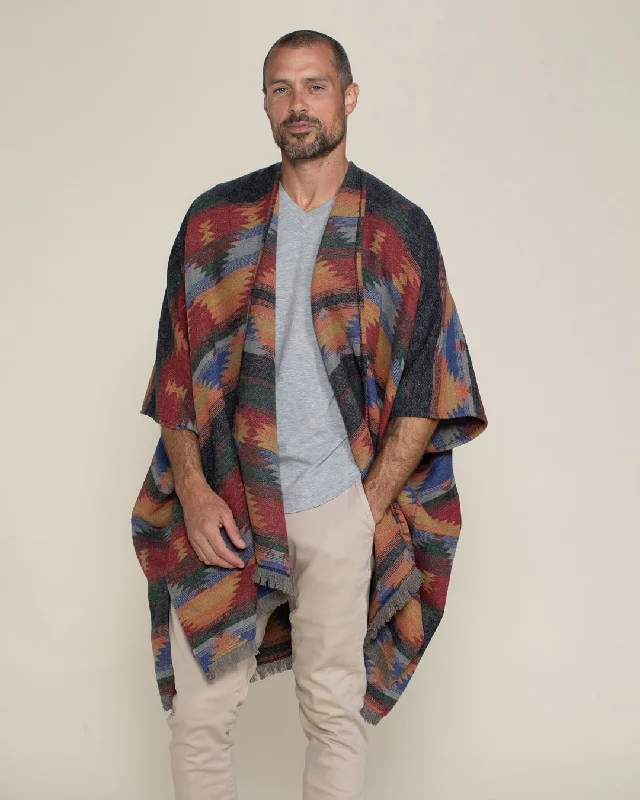 Microfiber men's thongs for a smooth feelDire Wolf Fabric Poncho | Men's