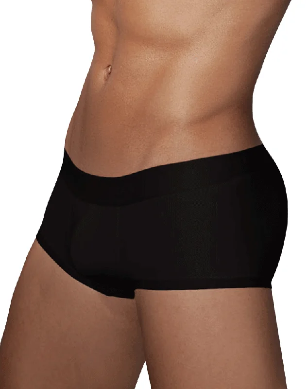 Mid - rise men's trunks for a balanced coverageDoreanse 1760-blk Low-rise Trunk Black Mid - rise men's trunks for a balanced coverageDoreanse 1760-blk Low-rise Trunk Black