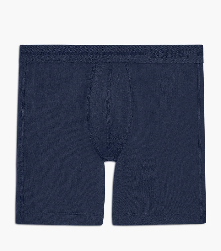 Patterned men's boxer briefs, such as stripes or checksDream | 6" Boxer Brief