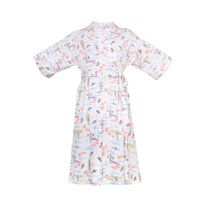 Designer men's thongs with a high - end finishDuke Bamboo Mama Robe
