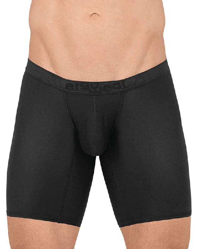 Compression men's boxer briefs for muscle supportErgowear Ew1663 Slk Boxer Briefs Black Compression men's boxer briefs for muscle supportErgowear Ew1663 Slk Boxer Briefs Black