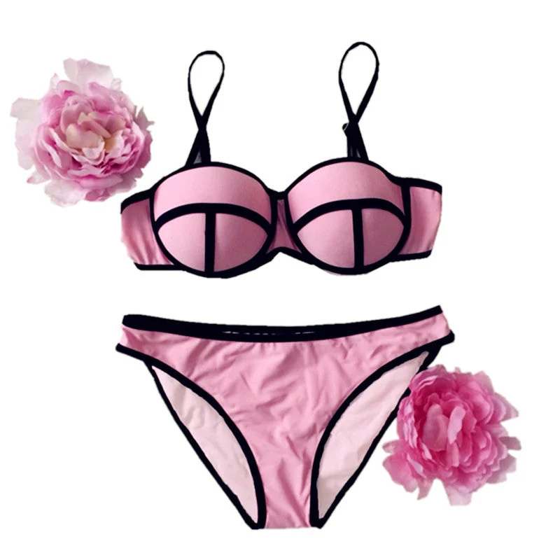 Sheer men's sexy underwear for a teasing effectFashion Women Sexy Bikini Push Up Bra Triangle Bikini Swimsuits Biquini Triangl Swimwear Bathing Suit Beachwear Bikini Set Sheer men's sexy underwear for a teasing effectFashion Women Sexy Bikini Push Up Bra Triangle Bikini Swimsuits Biquini Triangl Swimwear Bathing Suit Beachwear Bikini Set