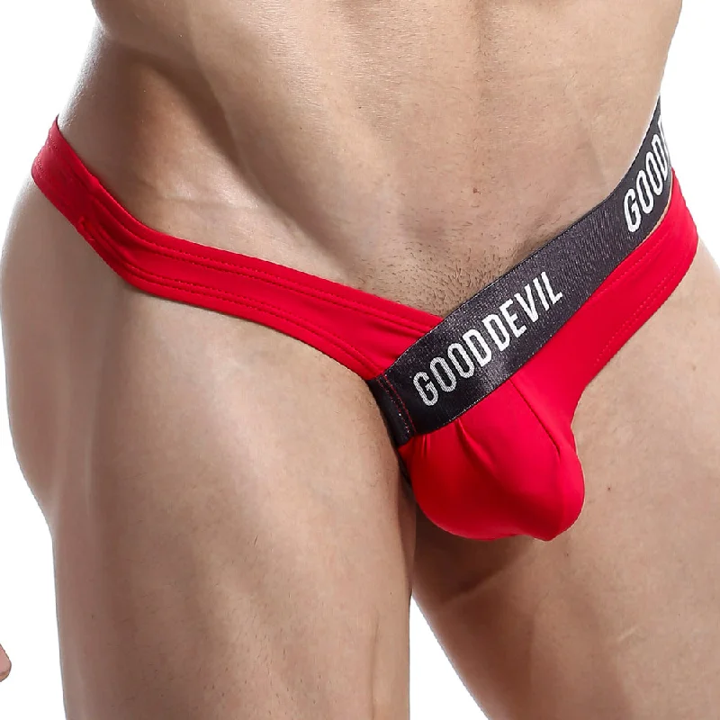 Sheer men's thongs for a provocative appearanceGood Devil GDK034 Micro Thong