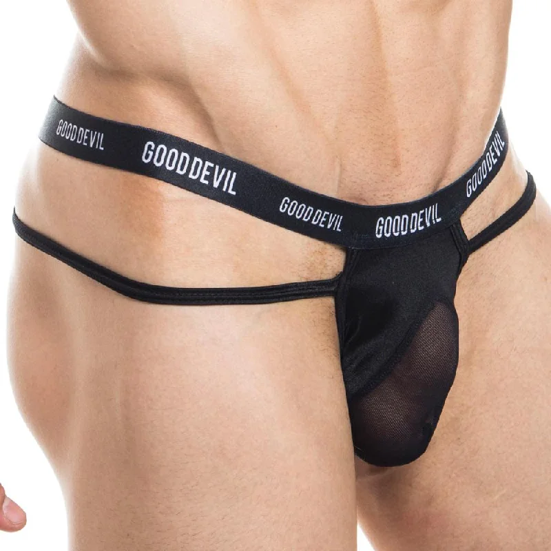 Strappy men's sexy underwear for a fetishistic touchGood Devil GDL028 Web G-String