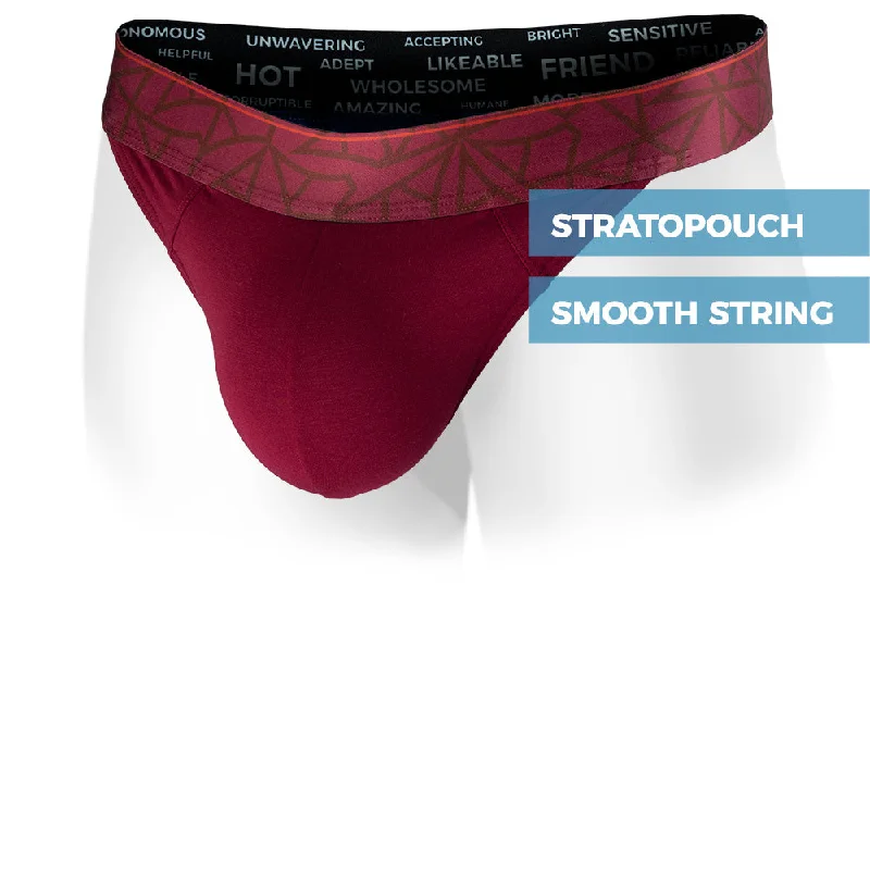 Elastic - banded men's thongs for a secure fitHaleakala Thong