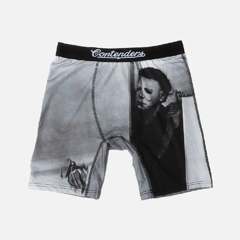 Organic cotton men's boxer briefs for sensitive skinHALLOWEEN I SEE YOU BRIEF