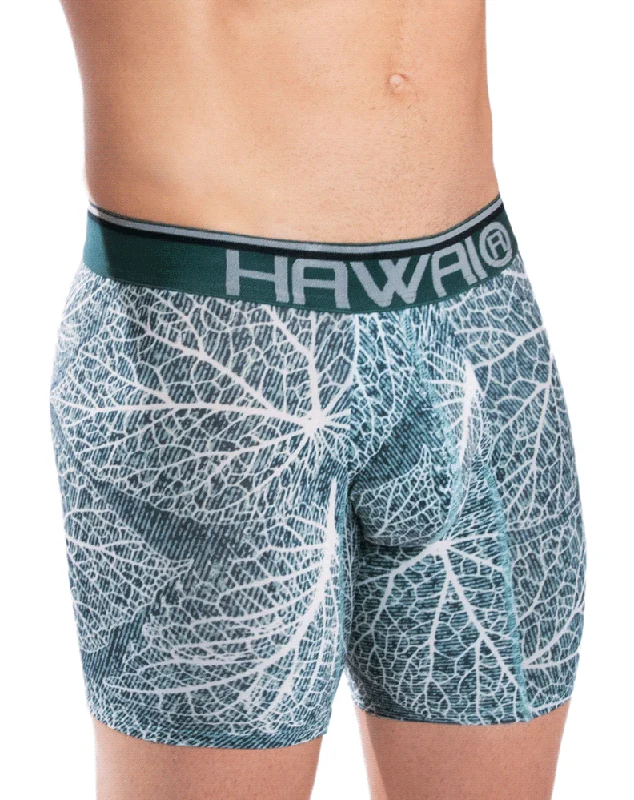 Men's boxer briefs with a reinforced waistbandHawai 42104 Printed Boxer Briefs