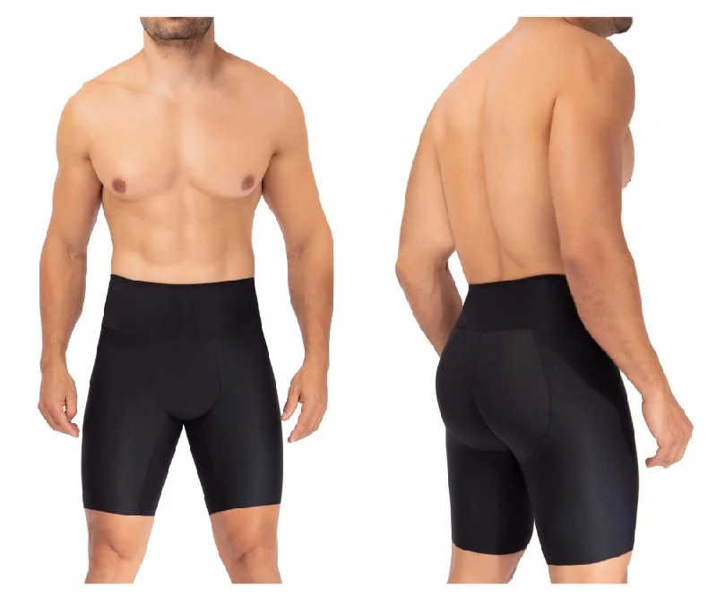 Microfiber men's boxer briefs for a smooth feelHAWAI 42306 Tummy Control Boxer Briefs Color Black