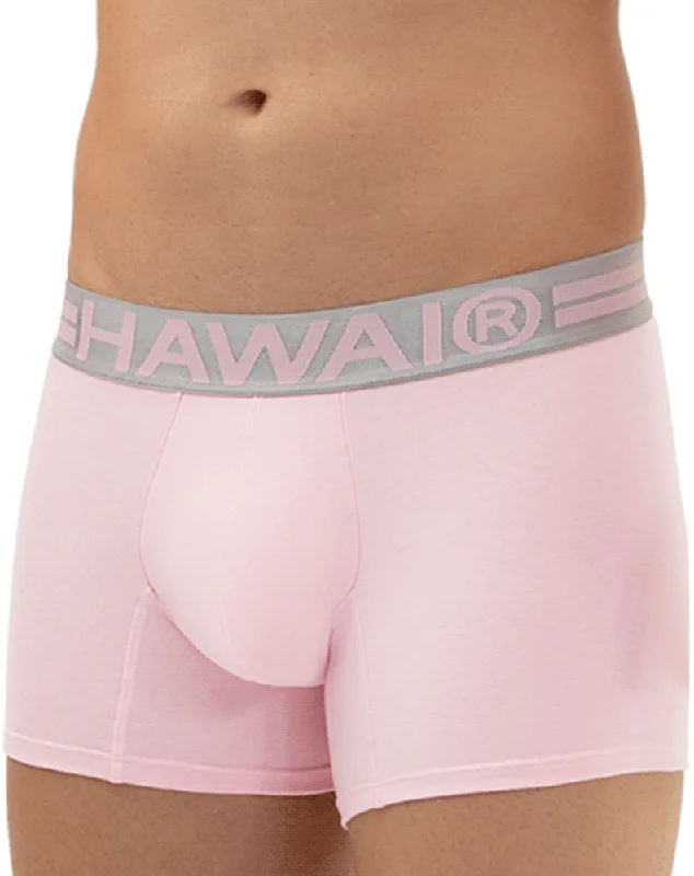Tag - less men's boxer briefs to prevent irritationHawai 4986 Boxer Briefs Pink