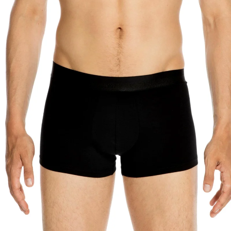 Athletic - style men's boxer briefs for active lifestylesHOM Boxer Briefs - Classic Boxer Briefs in Black