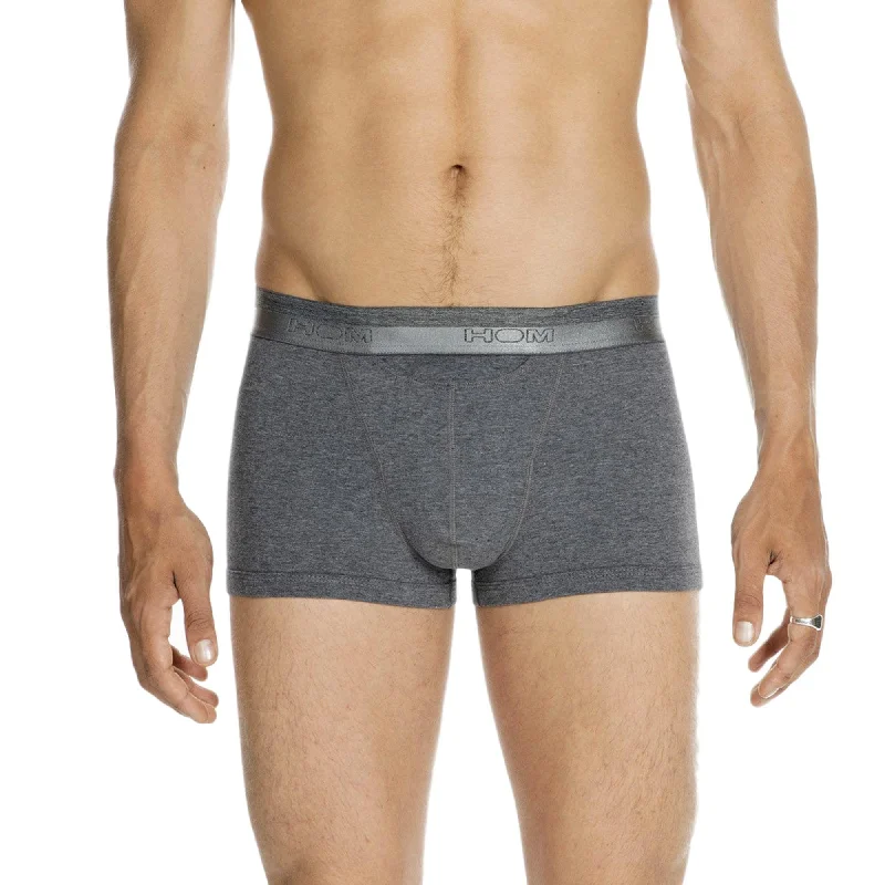 Moisture - wicking men's boxer briefs for sports activitiesHOM HO1 Boxer Briefs - Grey Boxer Briefs Moisture - wicking men's boxer briefs for sports activitiesHOM HO1 Boxer Briefs - Grey Boxer Briefs