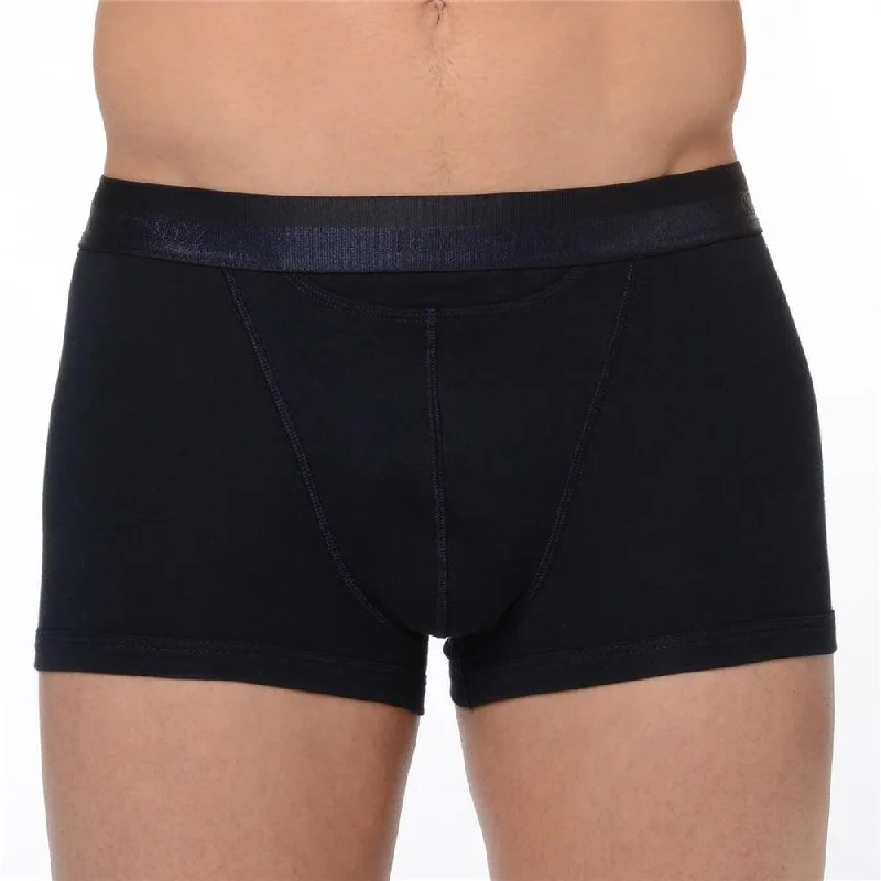 Solid - color men's boxer briefs in classic huesHom Ho1 New Boxer Brief - Navy
