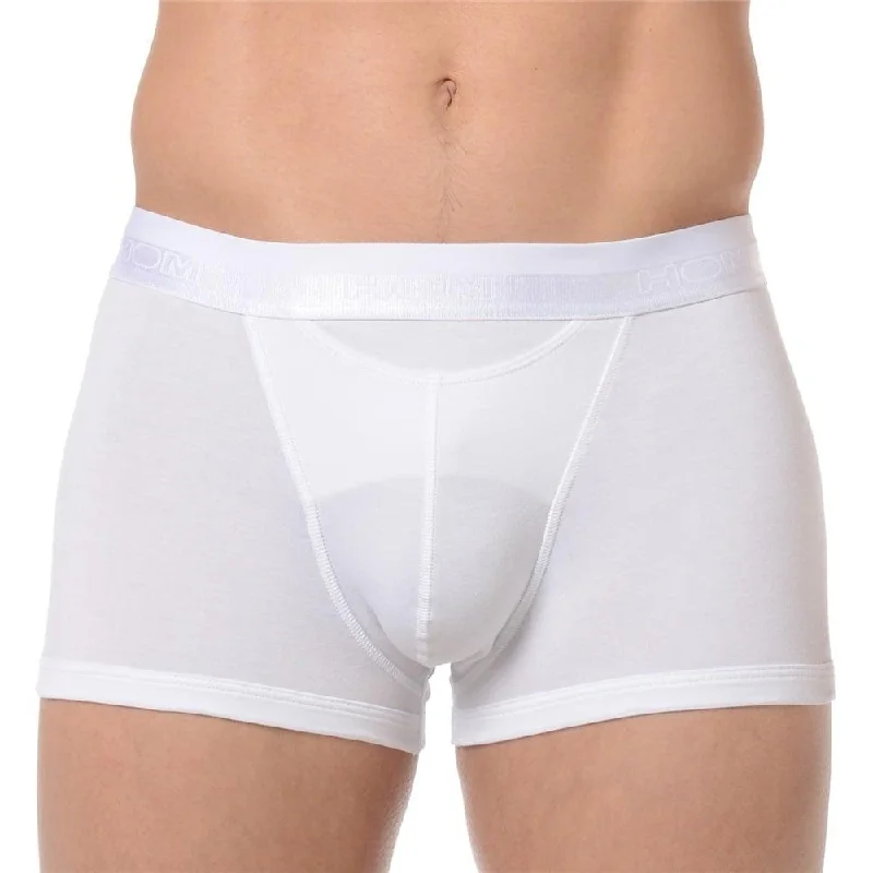 Organic cotton men's boxer briefs for sensitive skinHom Ho1 New Boxer Brief - White