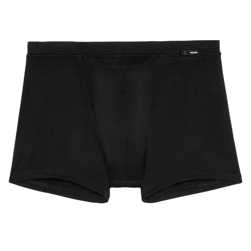Stretch - fabric men's boxer briefs for a flexible fitHOM Tencel Soft HO1 Comfort Boxer Brief - Black