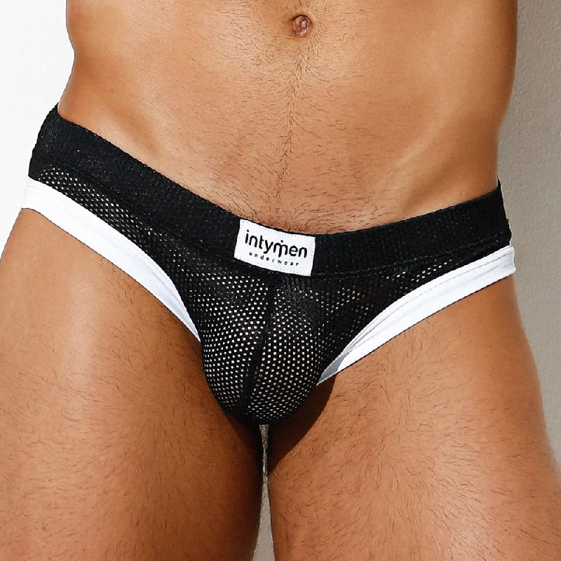 High - cut men's sexy underwear to accentuate curvesIntymen INE022 Dolce Jockstrap