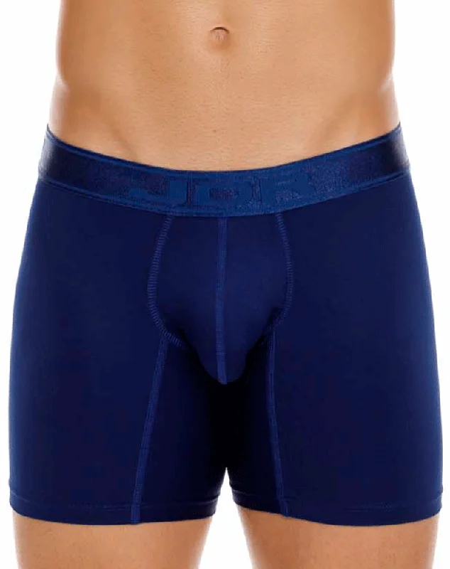 Compression men's boxer briefs for muscle supportJor 1951 Element Boxer Briefs Blue