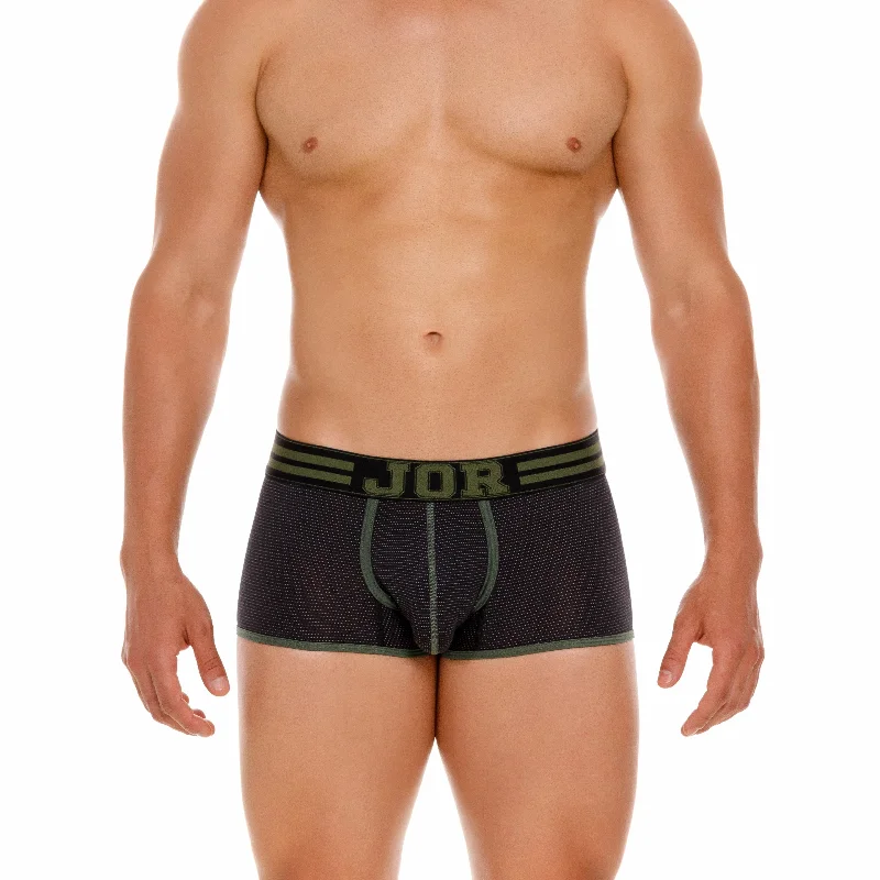 High - rise men's boxer briefs for extra supportJOR College boxer black