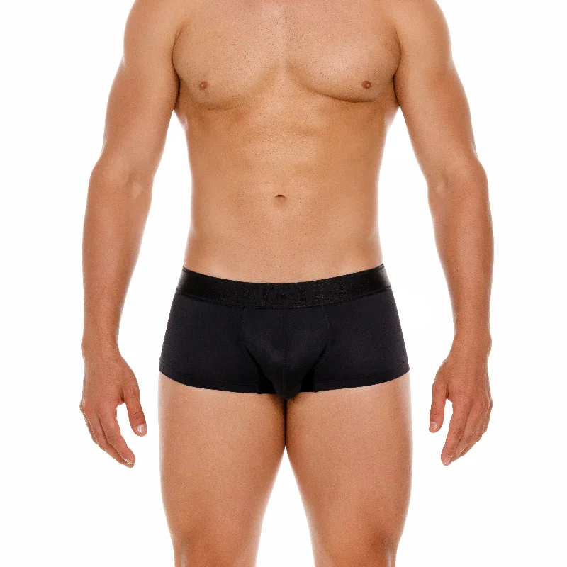 Breathable cotton men's boxer briefs for everyday wearJOR Element boxer black