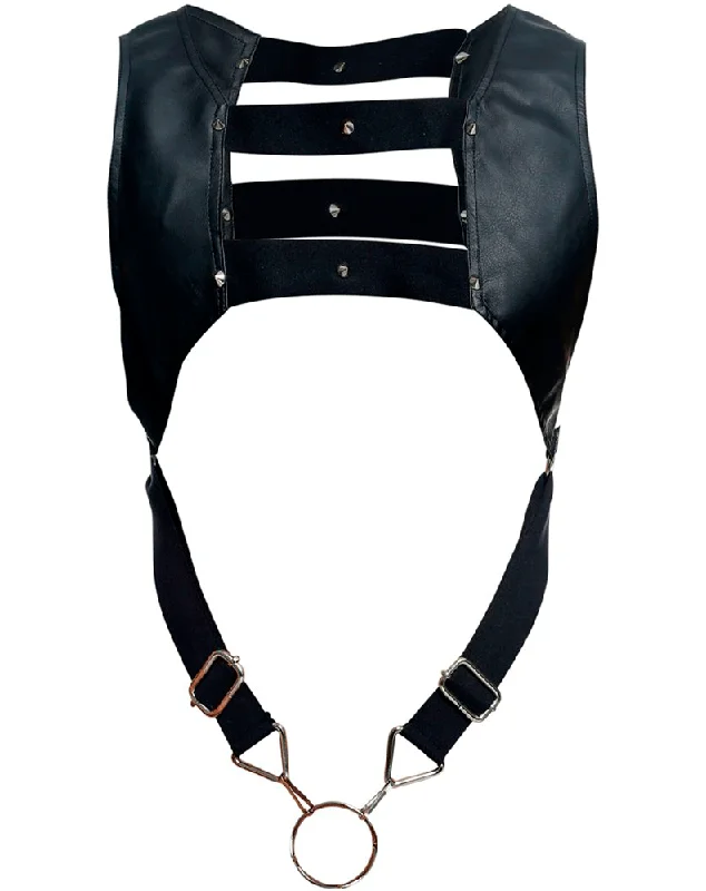 Strappy men's sexy underwear for a fetishistic touchMalebasics Dmbl08 Dngeon Croptop Cockring Harness Army Strappy men's sexy underwear for a fetishistic touchMalebasics Dmbl08 Dngeon Croptop Cockring Harness Army