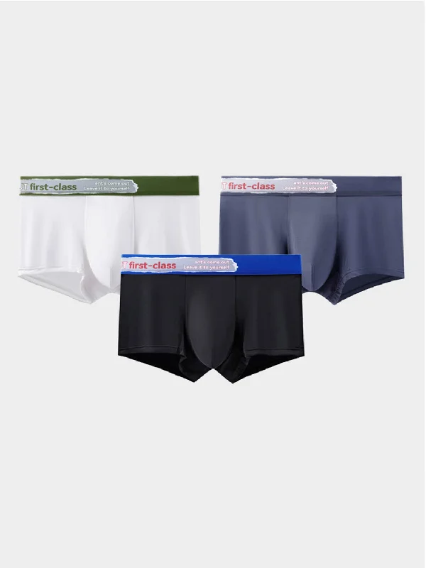 Printed men's trunks with eye - catching motifsMen's Ice Silk Seamless Breathable Trunks Printed men's trunks with eye - catching motifsMen's Ice Silk Seamless Breathable Trunks