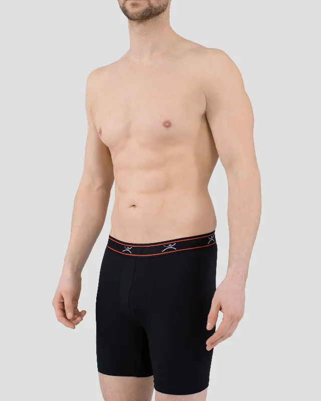 Light - weight men's briefs for summer wearMen's TXO 6-Inch Boxer Briefs (3 Pack)