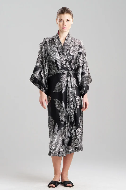 Mesh men's thongs for breathabilityMiyoshi Silk Robe