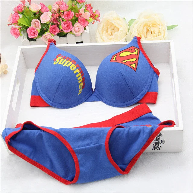 Animal - print men's sexy underwear for a wild lookNew sexy young girl bra set,Pure cotton material Superman bra,Brand Women underwear,bra brief sets,Intimates Animal - print men's sexy underwear for a wild lookNew sexy young girl bra set,Pure cotton material Superman bra,Brand Women underwear,bra brief sets,Intimates