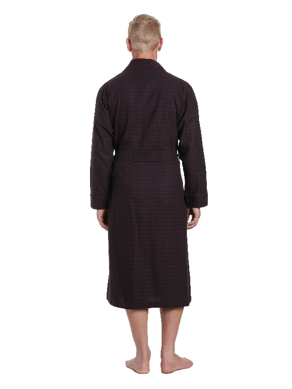 Low - rise men's thongs for a modern styleMens Robe - Premium 100% Cotton Flannel Robe