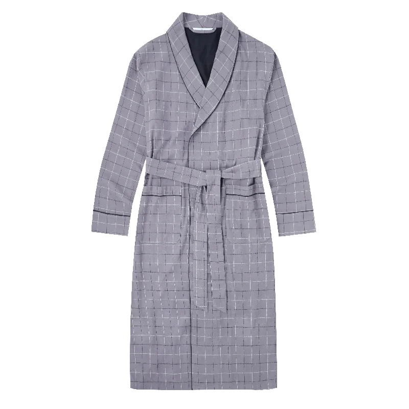 Checks Charcoal Black