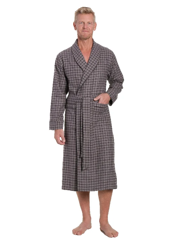 Checks Charcoal-Black