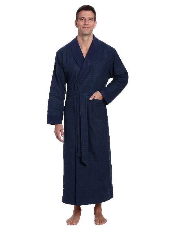 Rhinestone - embellished men's thongs for glamourMens Premium 100% Cotton Flannel Fleece Lined Robe - Windowpane Checks - Navy Green Rhinestone - embellished men's thongs for glamourMens Premium 100% Cotton Flannel Fleece Lined Robe - Windowpane Checks - Navy Green