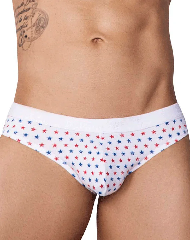 Cotton men's thongs for basic comfortPikante 1073 Blaze Thongs White