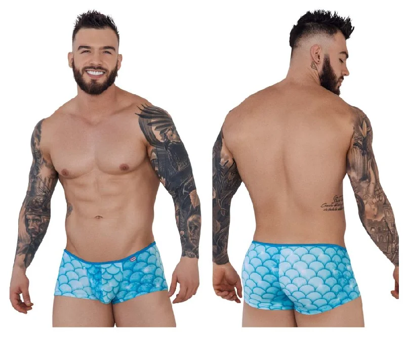 Men's boxer briefs with a reinforced waistbandPikante PIK 1268 Roskilde Trunks Color Blue Men's boxer briefs with a reinforced waistbandPikante PIK 1268 Roskilde Trunks Color Blue