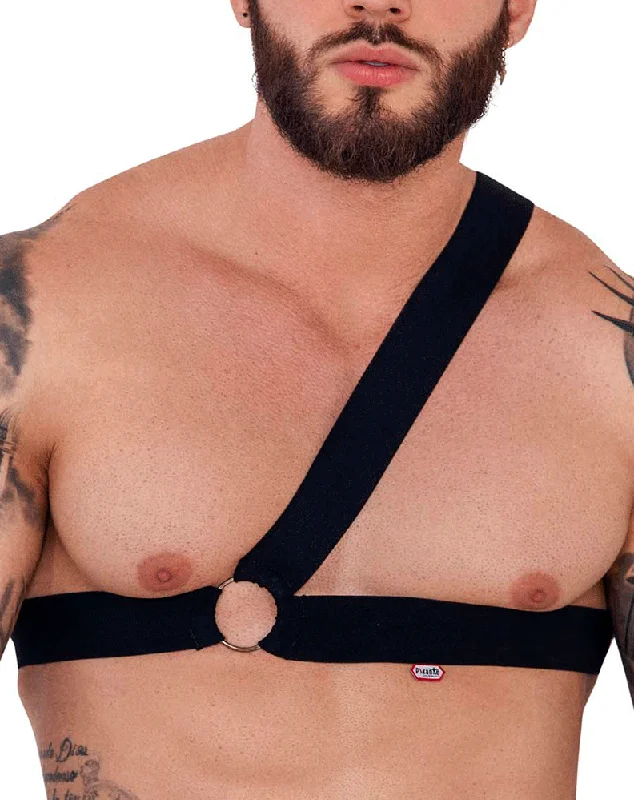 Leather men's sexy underwear for a bold lookPikante 1290 Bahidora Harness Black